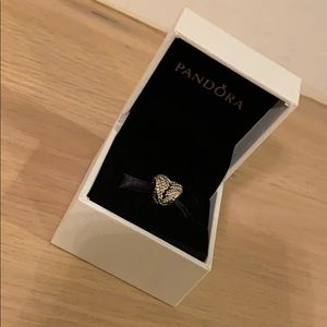 Pandora Grains Heart Charm